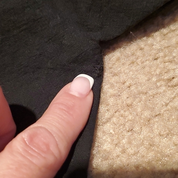 Revolve Superdown Off The Shoulder Black Cotton Mini Dress Size Small - Picture 10 of 10